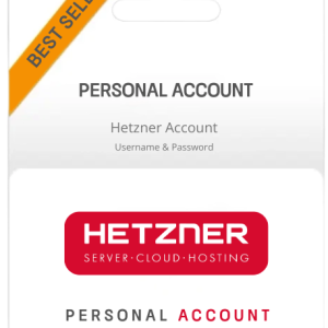 Hetzner account (personal Account)