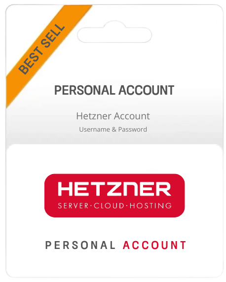 Hetzner account (personal Account)