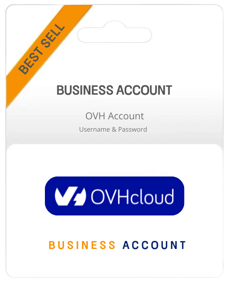 OVH Account (Business Account)